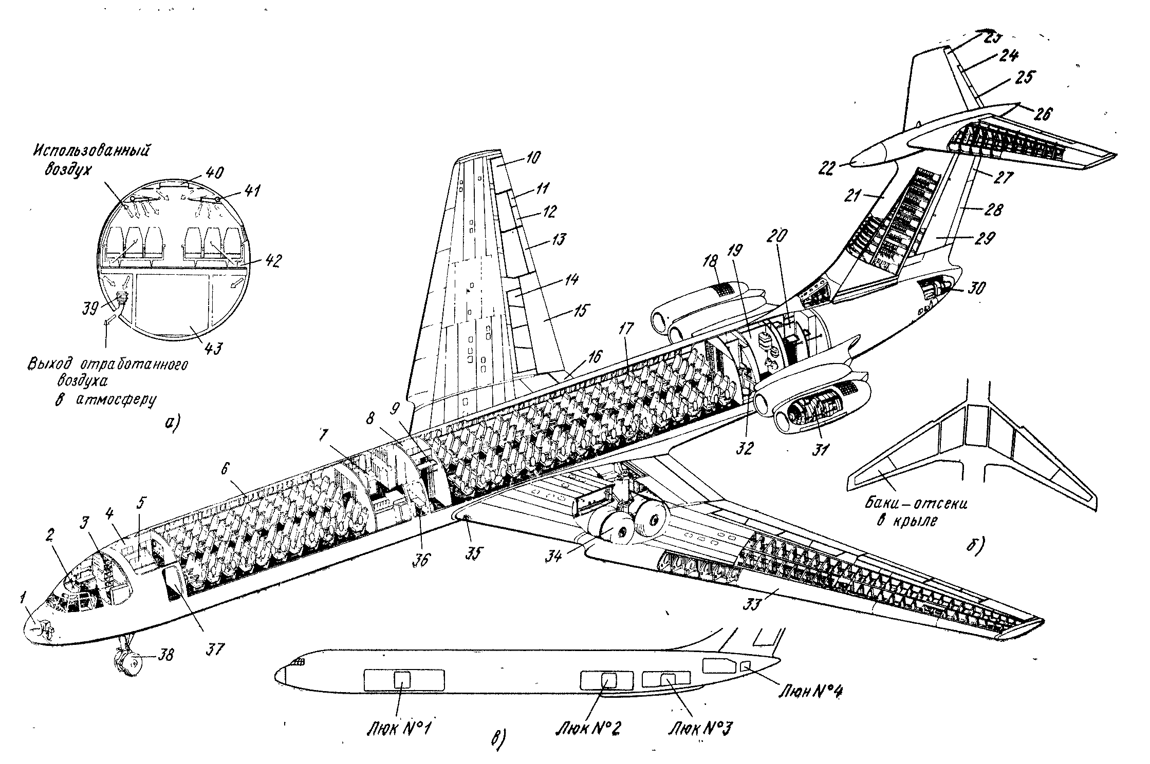 Обзор ближнемагистрального пассажирского самолета Ту-134