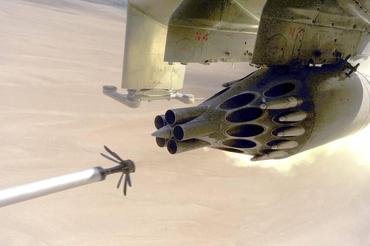 Неуправляемые авиационные ракеты. отечественное ракетное оружие