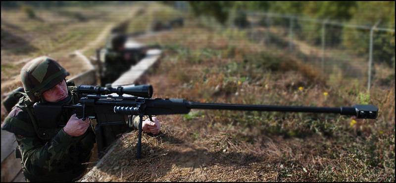 Крупнокалиберная снайперская винтовка zastava m93 - crna strela / m12 - crno koplje