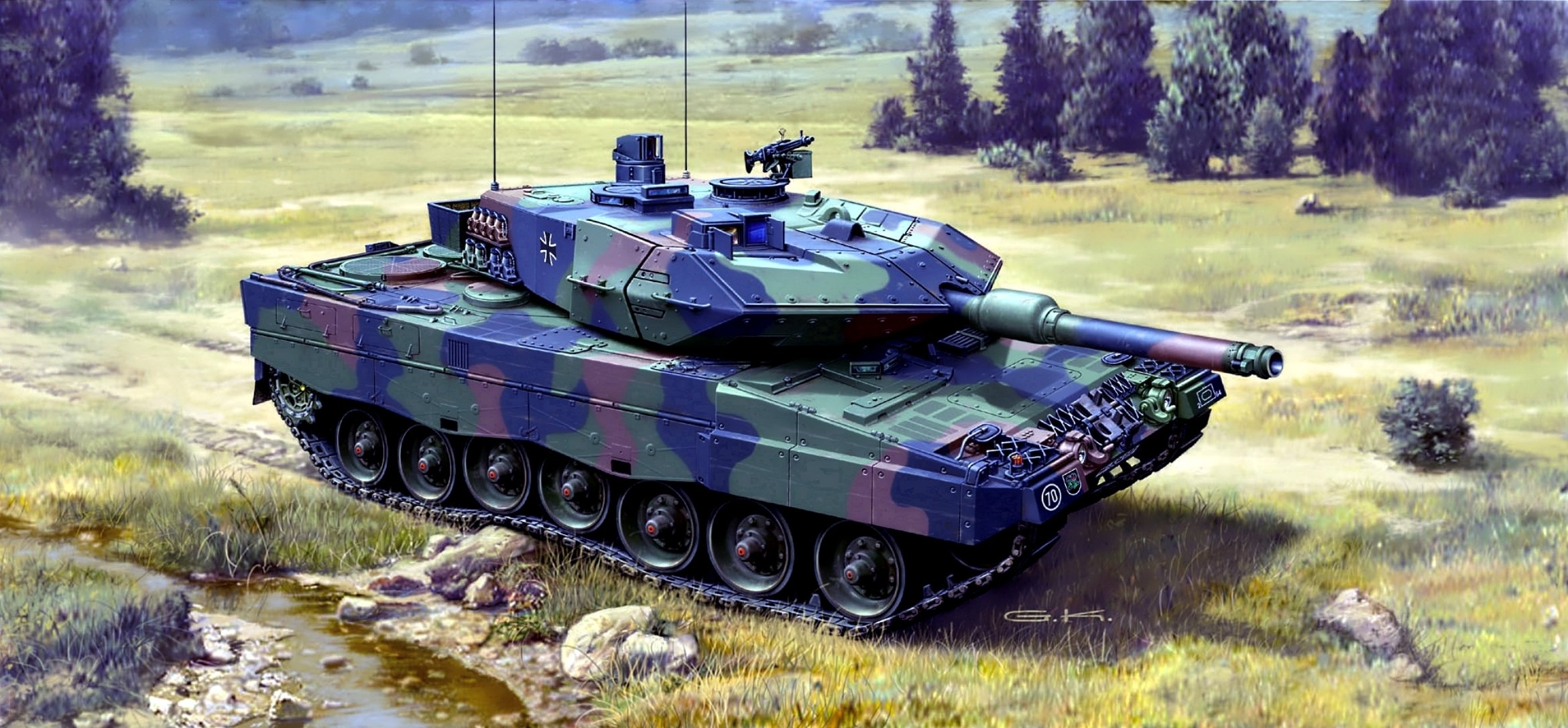 Основной боевой танк леопард 2. германия. - альтернативная история