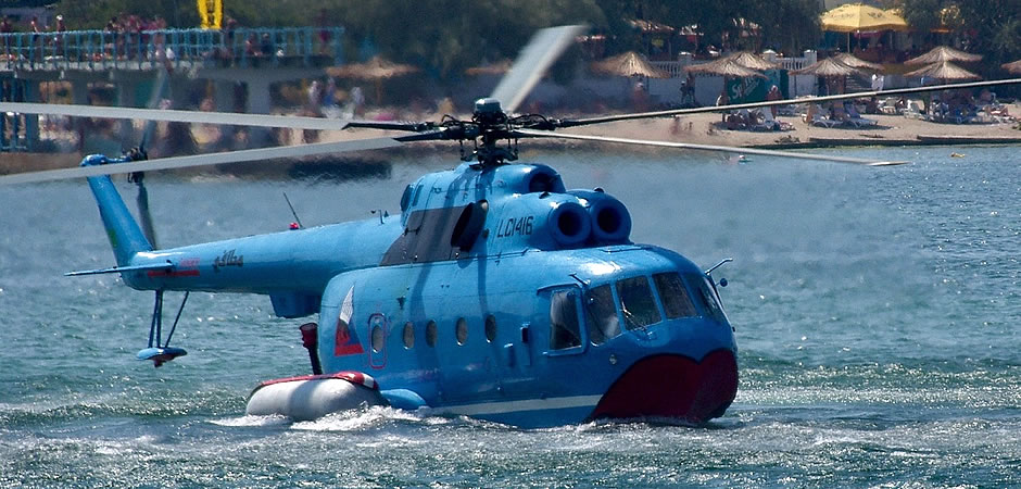 Многцелевой вертолет-амфибия ми-14 : оружие черноморского флота