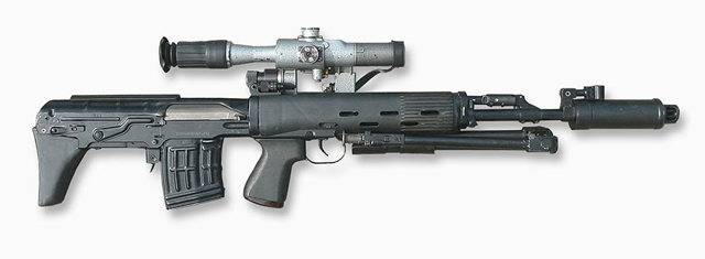 Снайперская винтовка драгунова (свд)