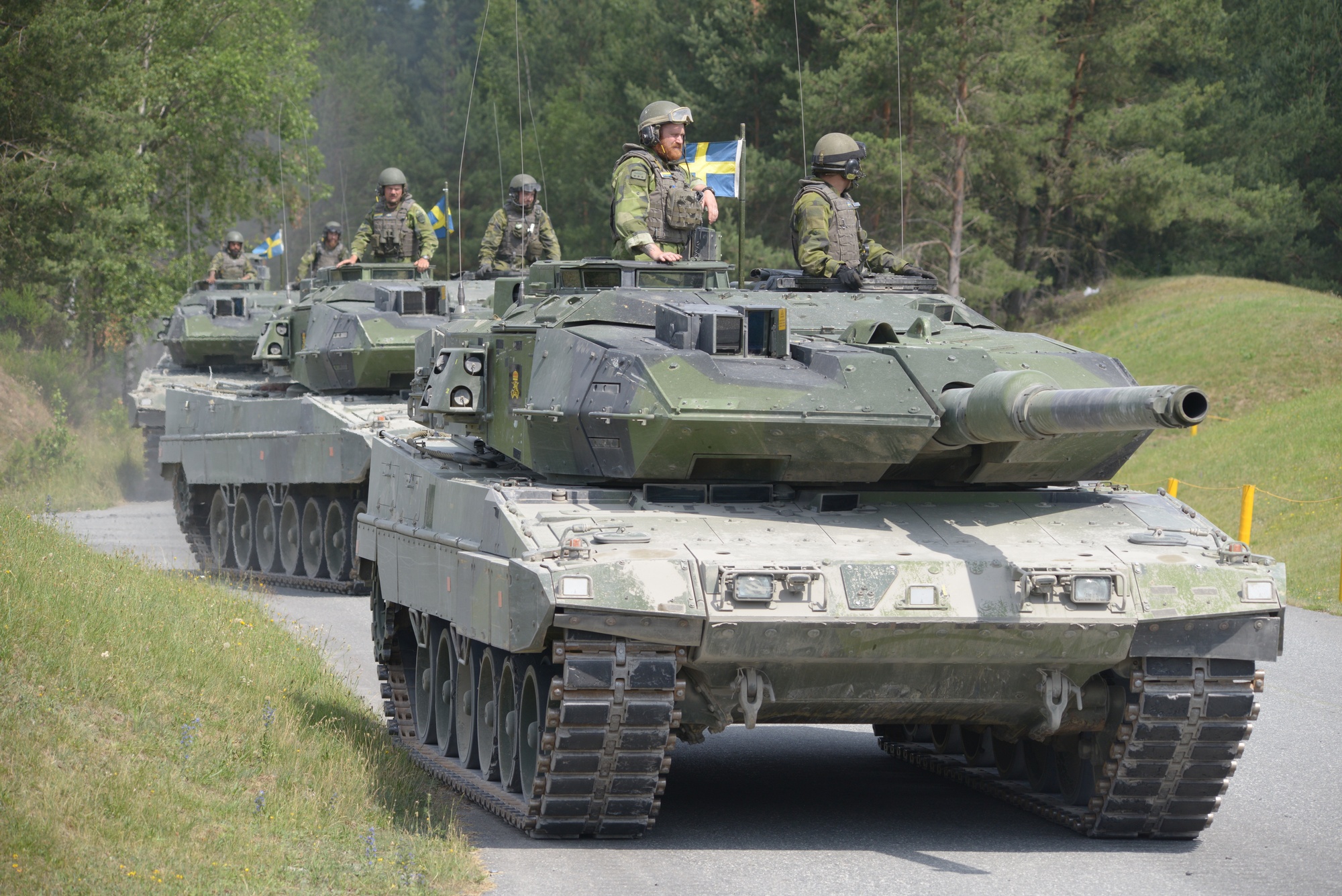 Основной боевой танк strv 122 (швеция)
