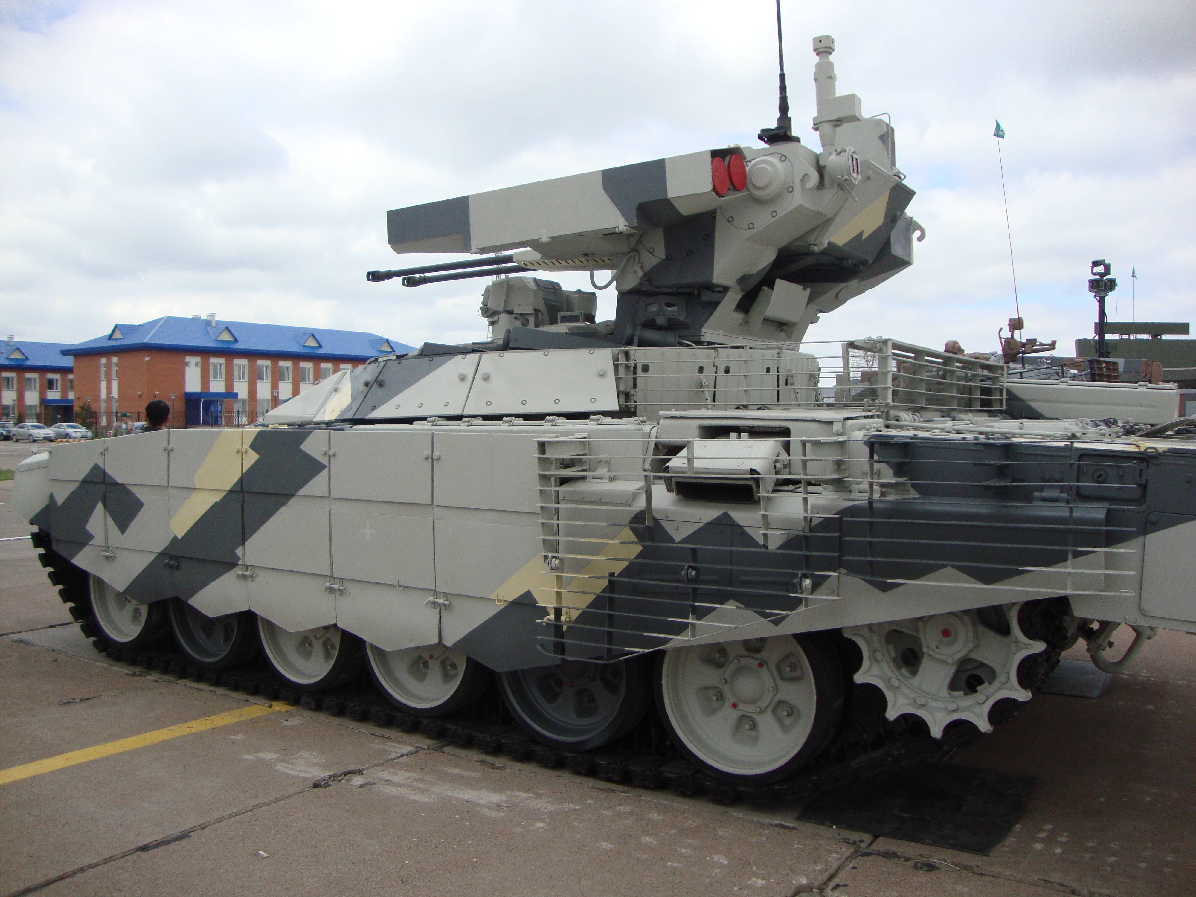 Почему не принимают на вооружение боевую машину поддержки танков «терминатор»?