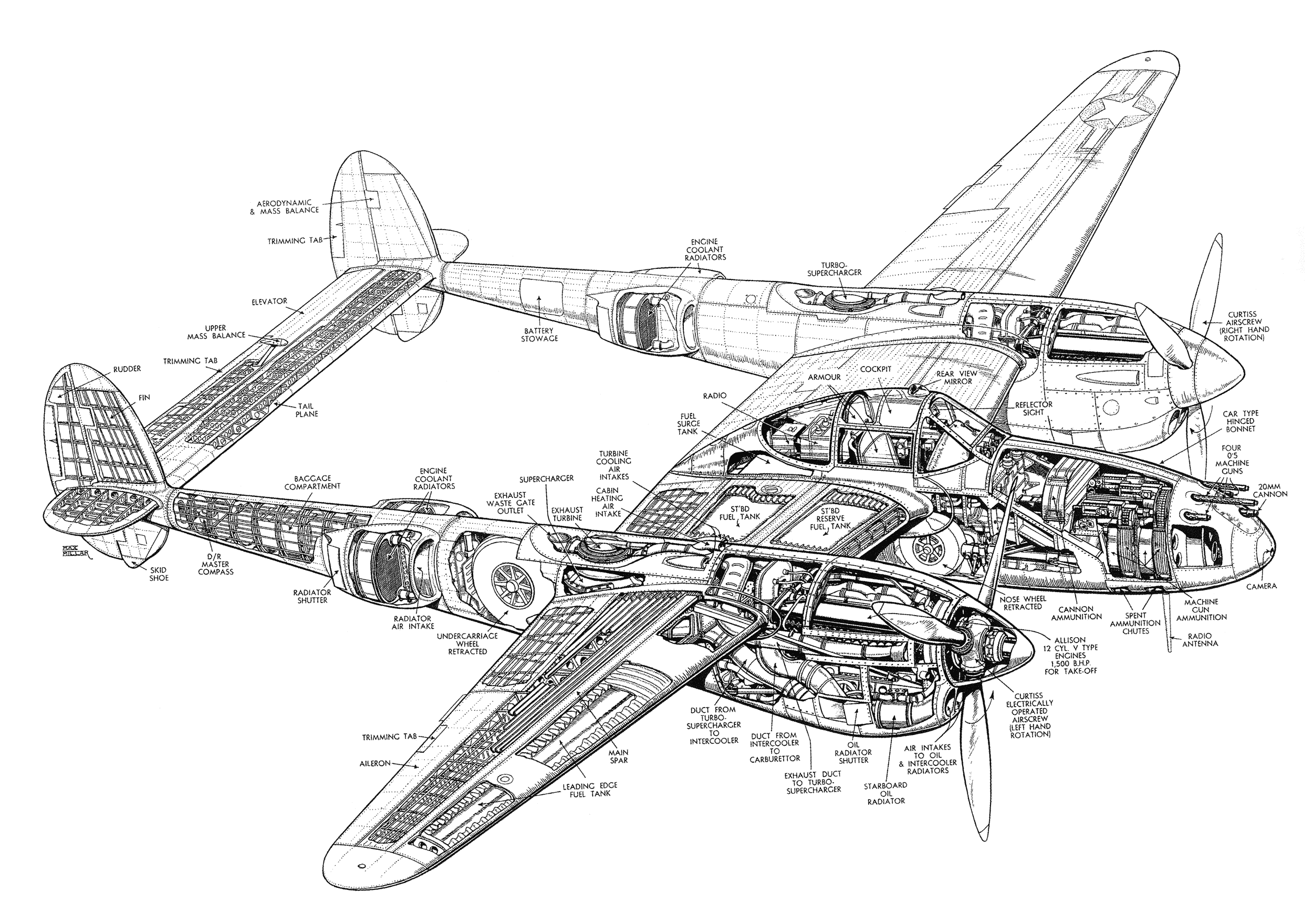 Lockheed p-38 lightning — википедия