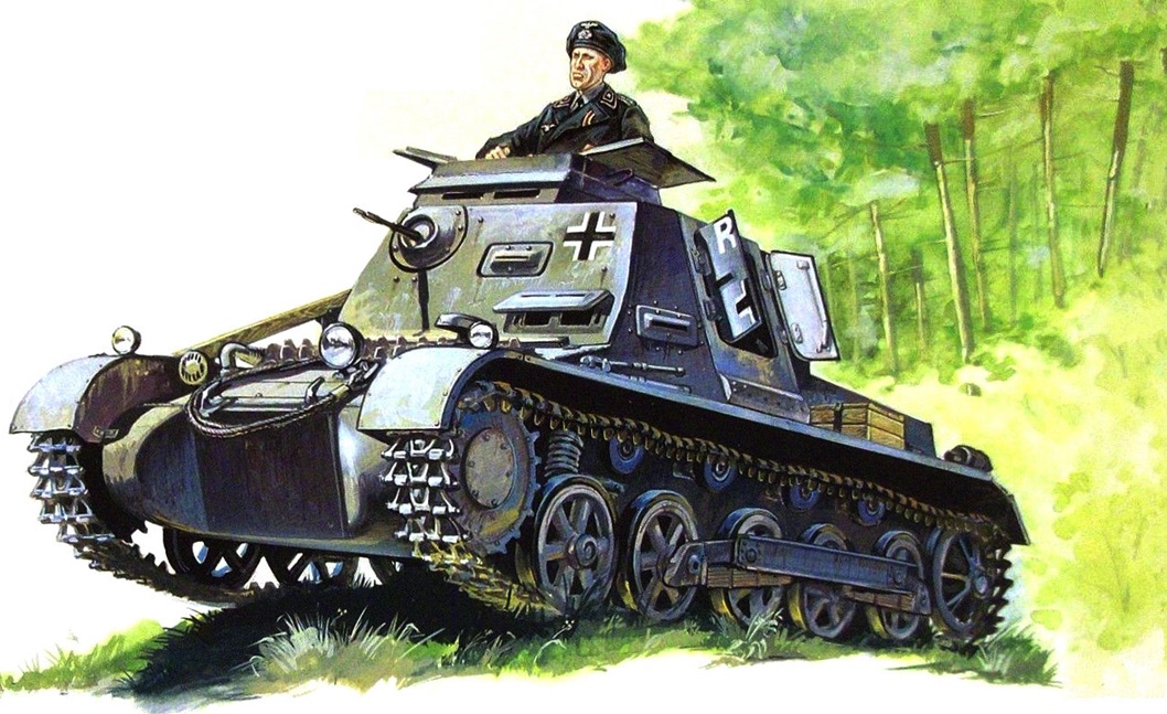 Немецкий легкий танк pz.i (т-1)