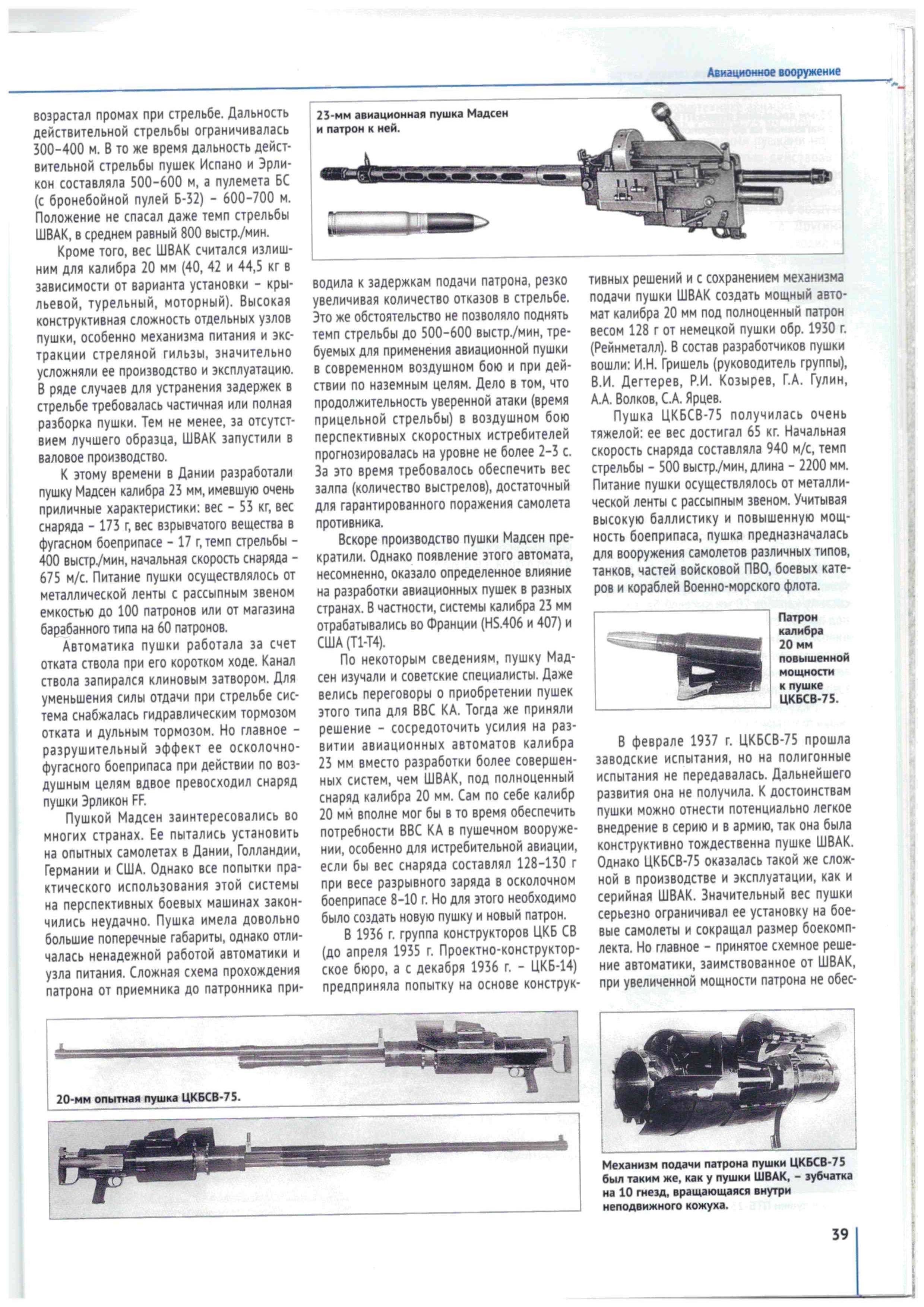 Авиационные пушки. швак – скорострельная пила советских истребителей