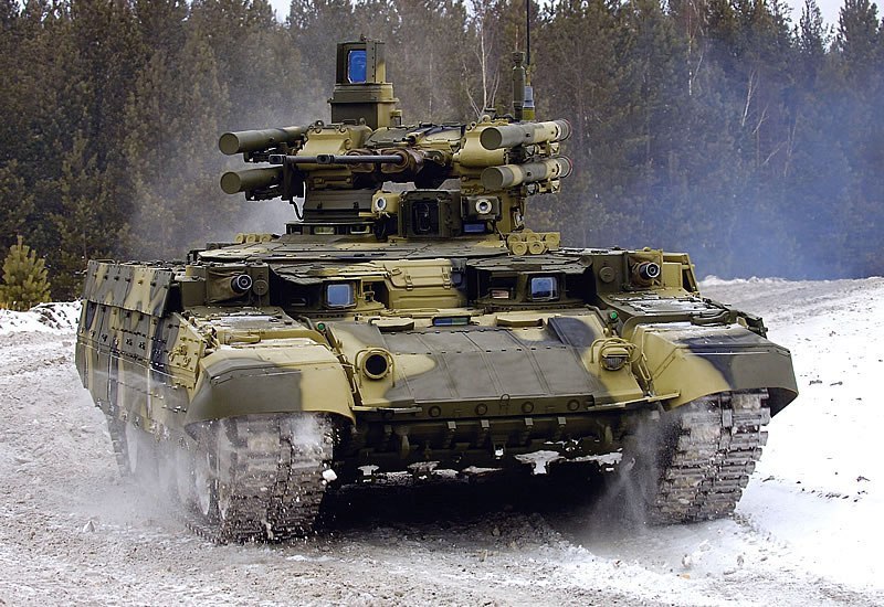 Боевая машина поддержки танков (бмпт)