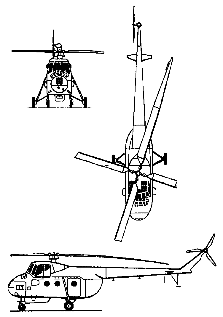 Вертолёт Ми-1–первый массовый вертолёт Советского Союза