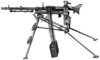 Современные пулеметы бундесвера – mg5 и mg6