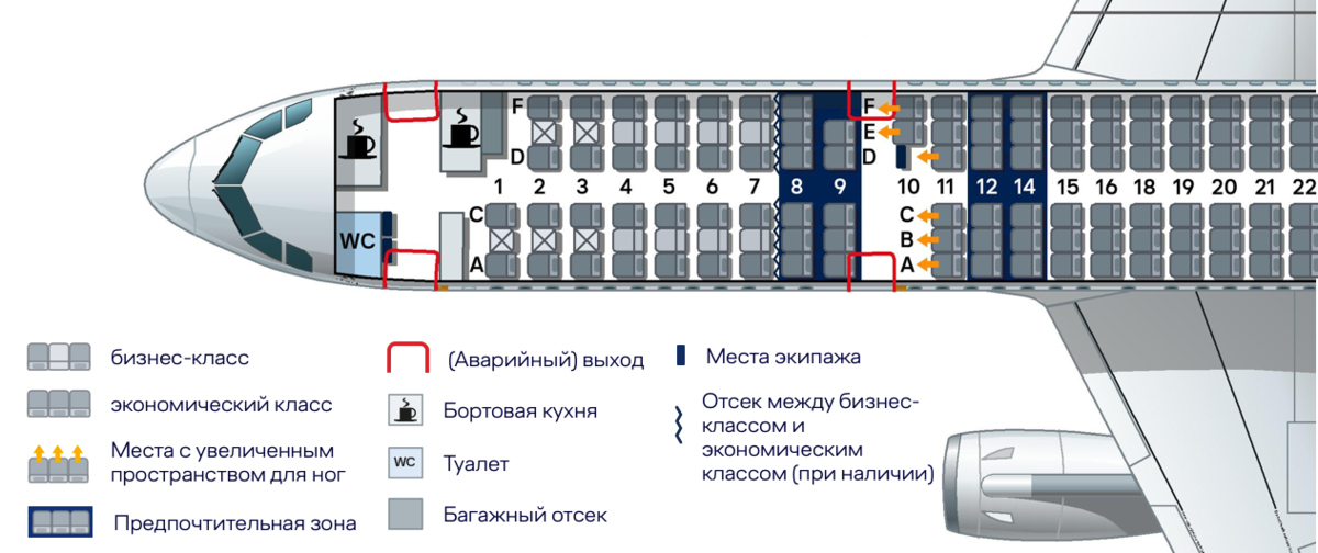 Схема салона аэробуса а321: лучшие места аэрофлот