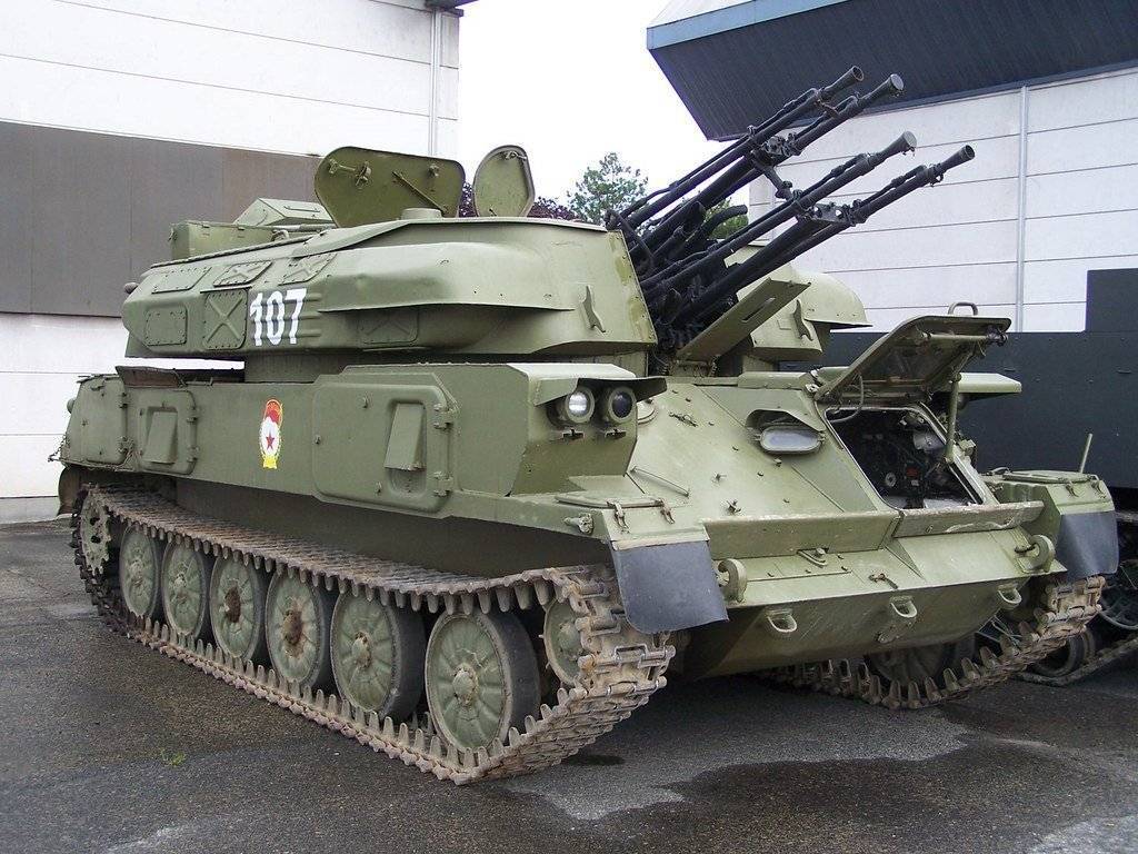 Зенитная самоходная установка зсу-23-4 «шилка» (россия)