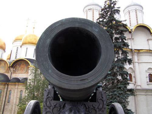 Царь-пушка в московском кремле - неразгаданная тайна