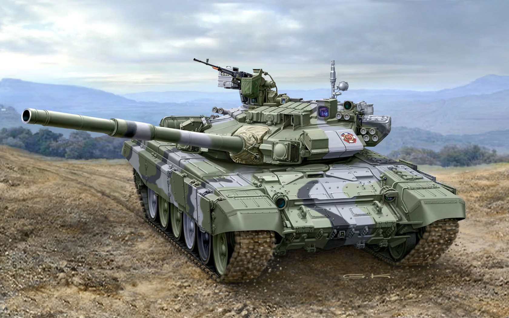 Танк т-90 — основной российский боевой танк