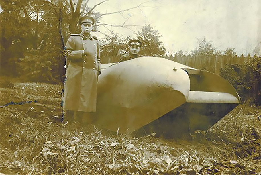 Танк "вездеход" пороховщикова (1915 г.) ттх, фото