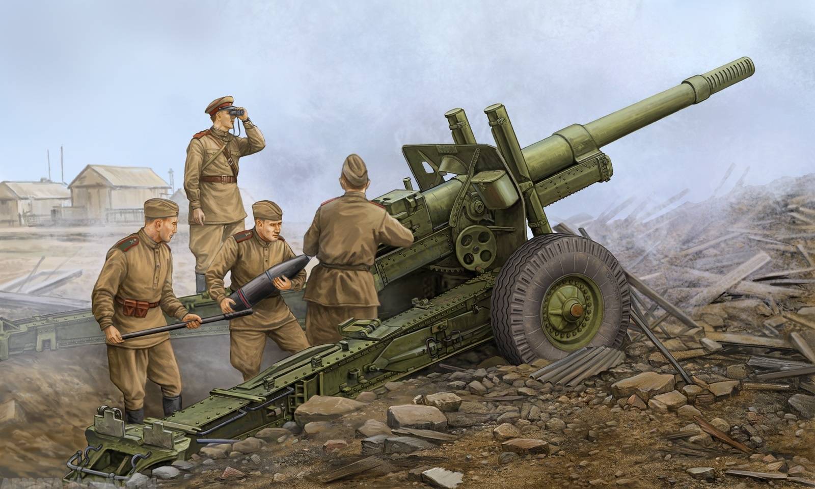45-мм противотанковая пушка образца 1932 года (19-к) - wi-ki.ru c комментариями