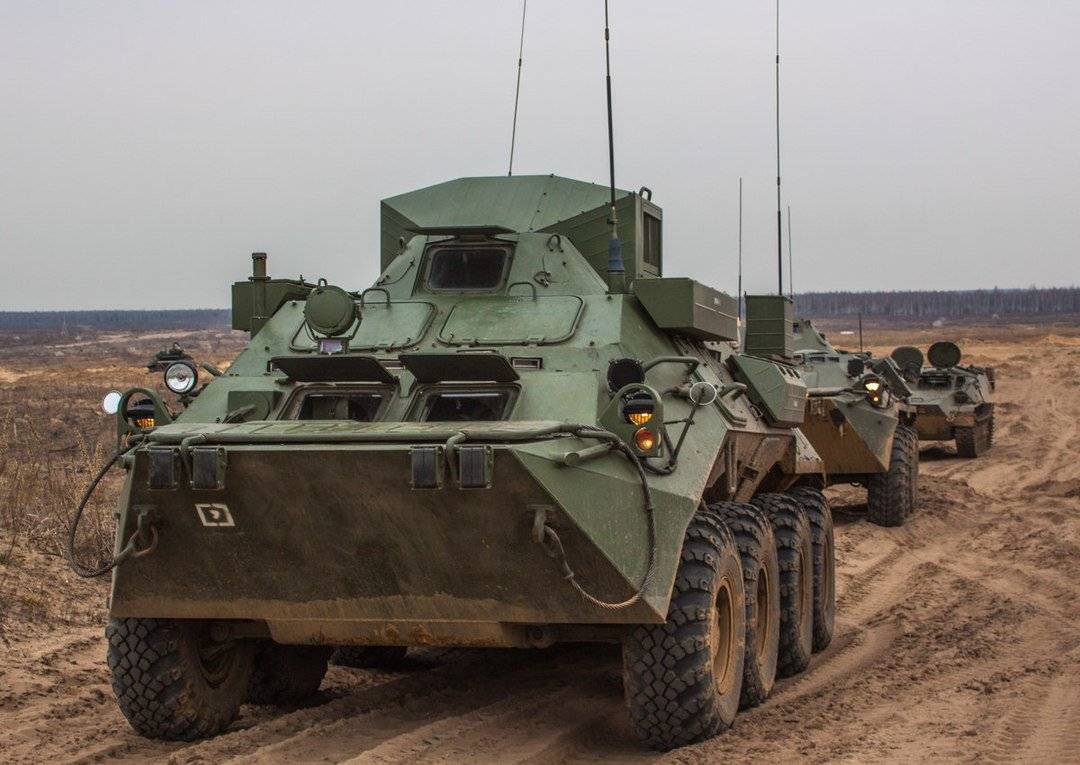 Бронетранспортер бтр-80