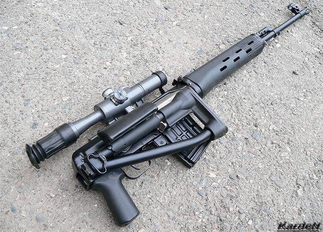 Снайперская винтовка драгунова свд патрон калибр 7,62 мм