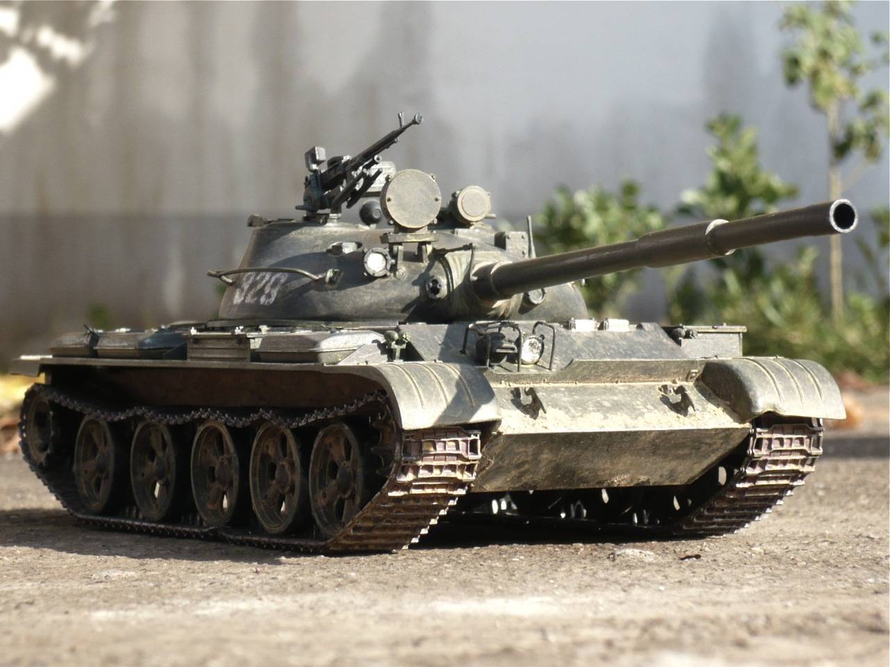 Варианты модернизации танка т-55