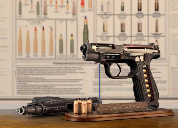 Пистолет гш-18 - правнук пистолета «токарева»