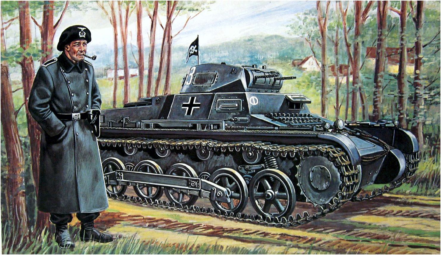Бронетехника, легкий танк pzkpfw i (sdkfz 101) - бронетехника германии времен второй мировой войны