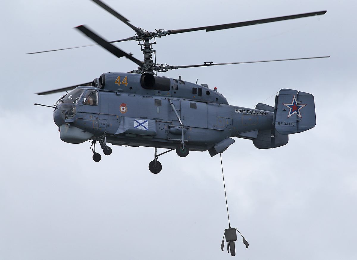Противолодочные вертолеты ка-25 в роли спасательных