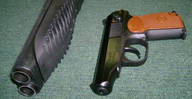 Травматический пистолет МР-341 Хауда