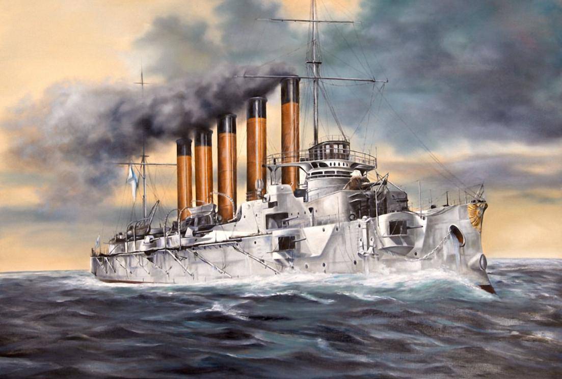 Модели кораблейцентрального военно-морского музея
 бронепалубные крейсера 1-го ранга