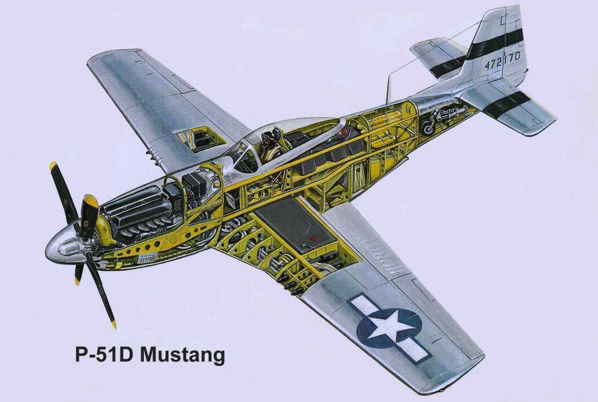 North american p-51 mustang — википедия