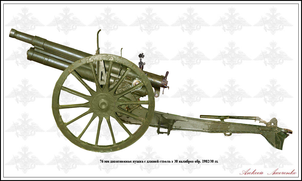 76-мм пушка обр. 1900 и обр. 1902 гг.