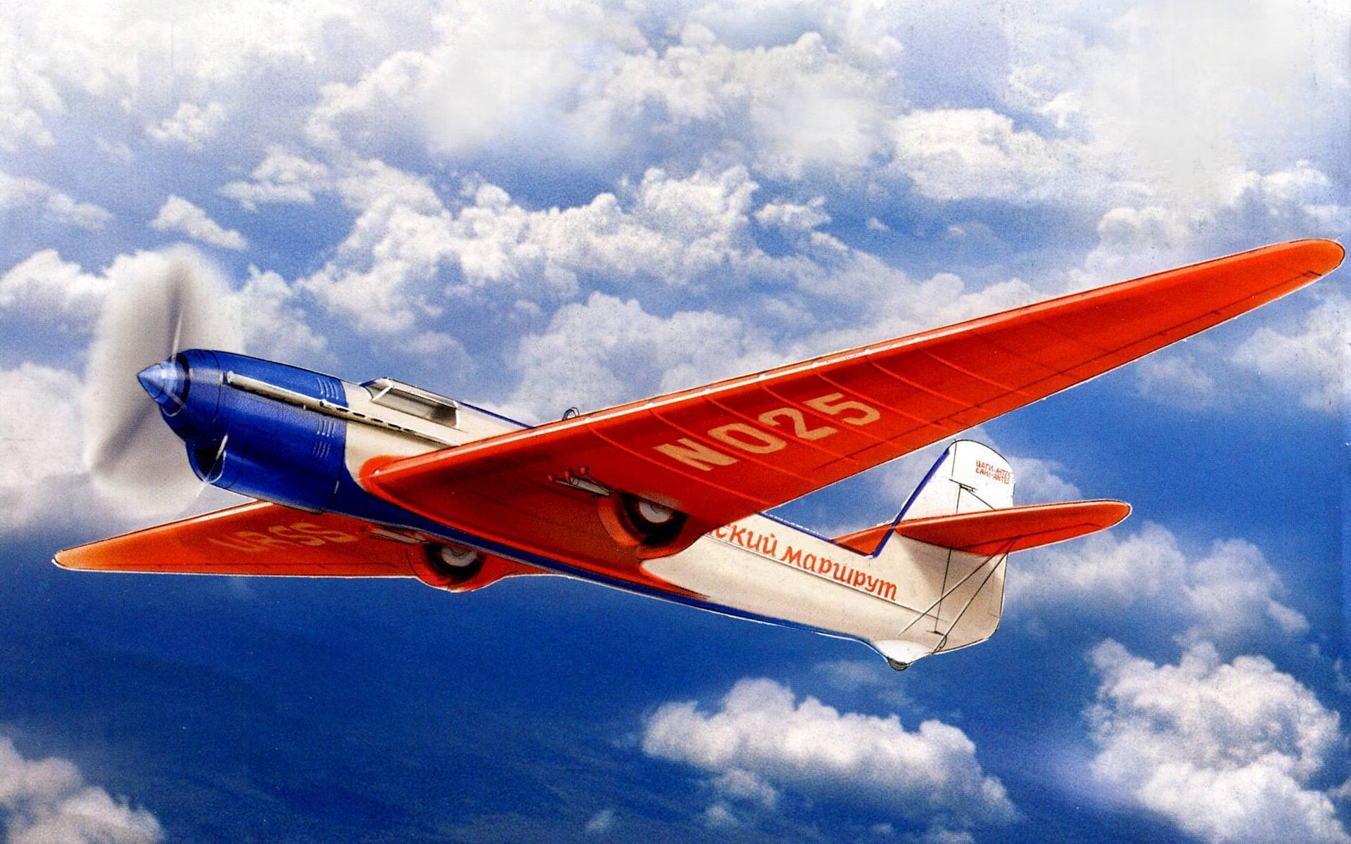 АНТ-25 – красные крылья над Северным Полюсом