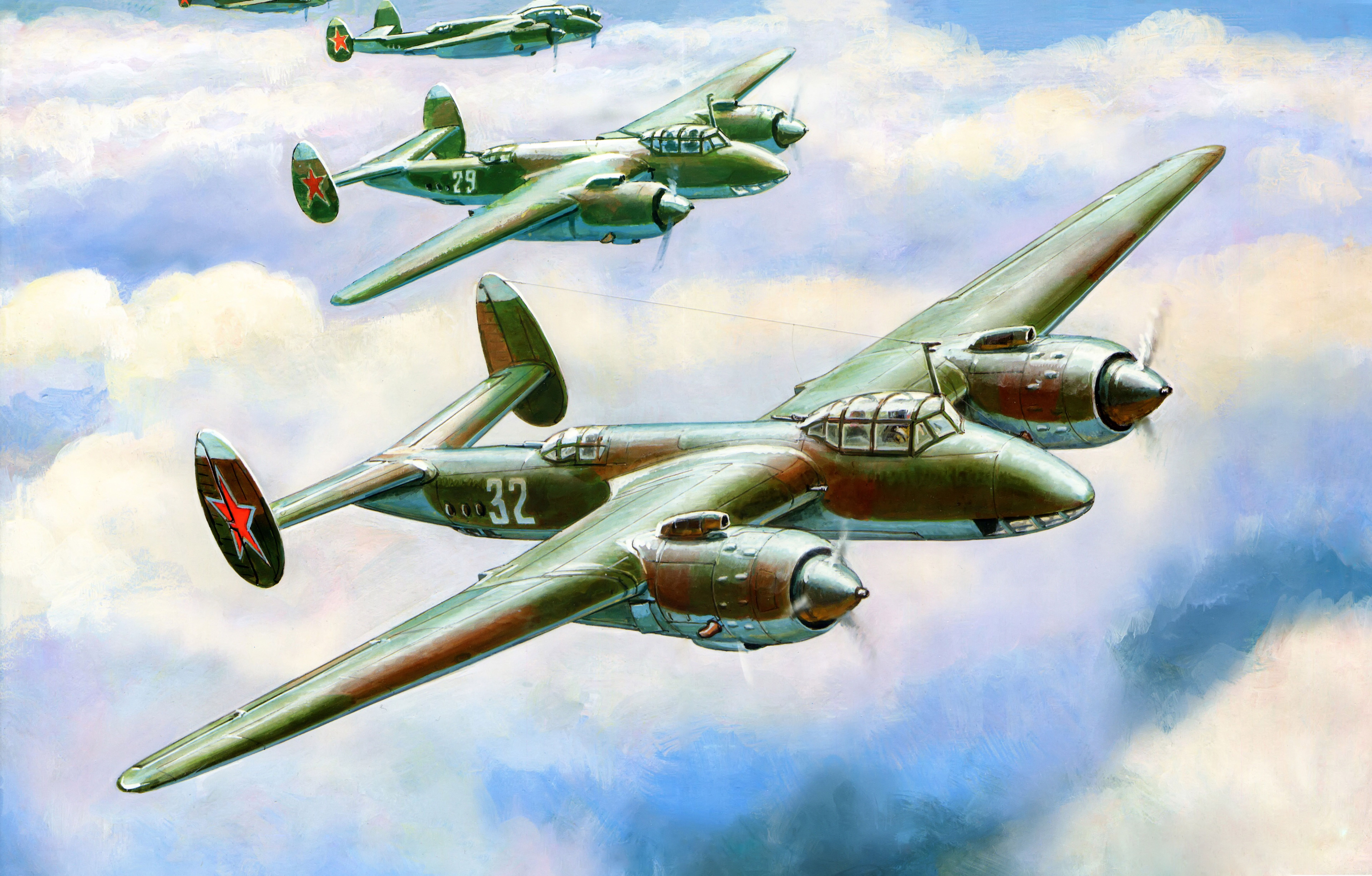 Штурмовые самолеты и бомбардировщики второй мировой войны