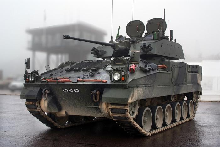Гусеничный бронетранспортер warrior - warrior tracked armoured vehicle