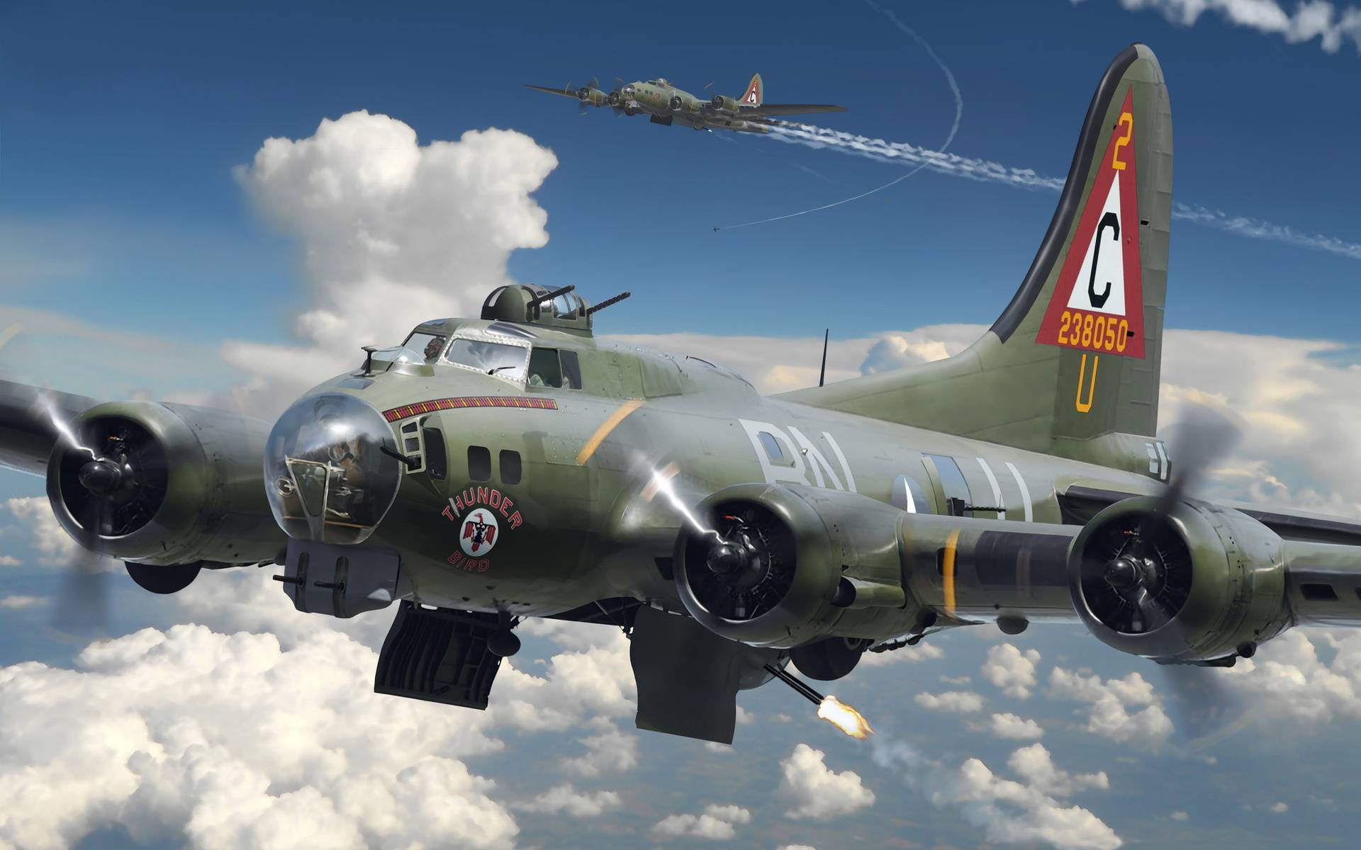 Boeing b-17d flying fortress