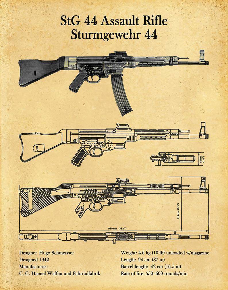 Штурмовая винтовка haenel stg.44