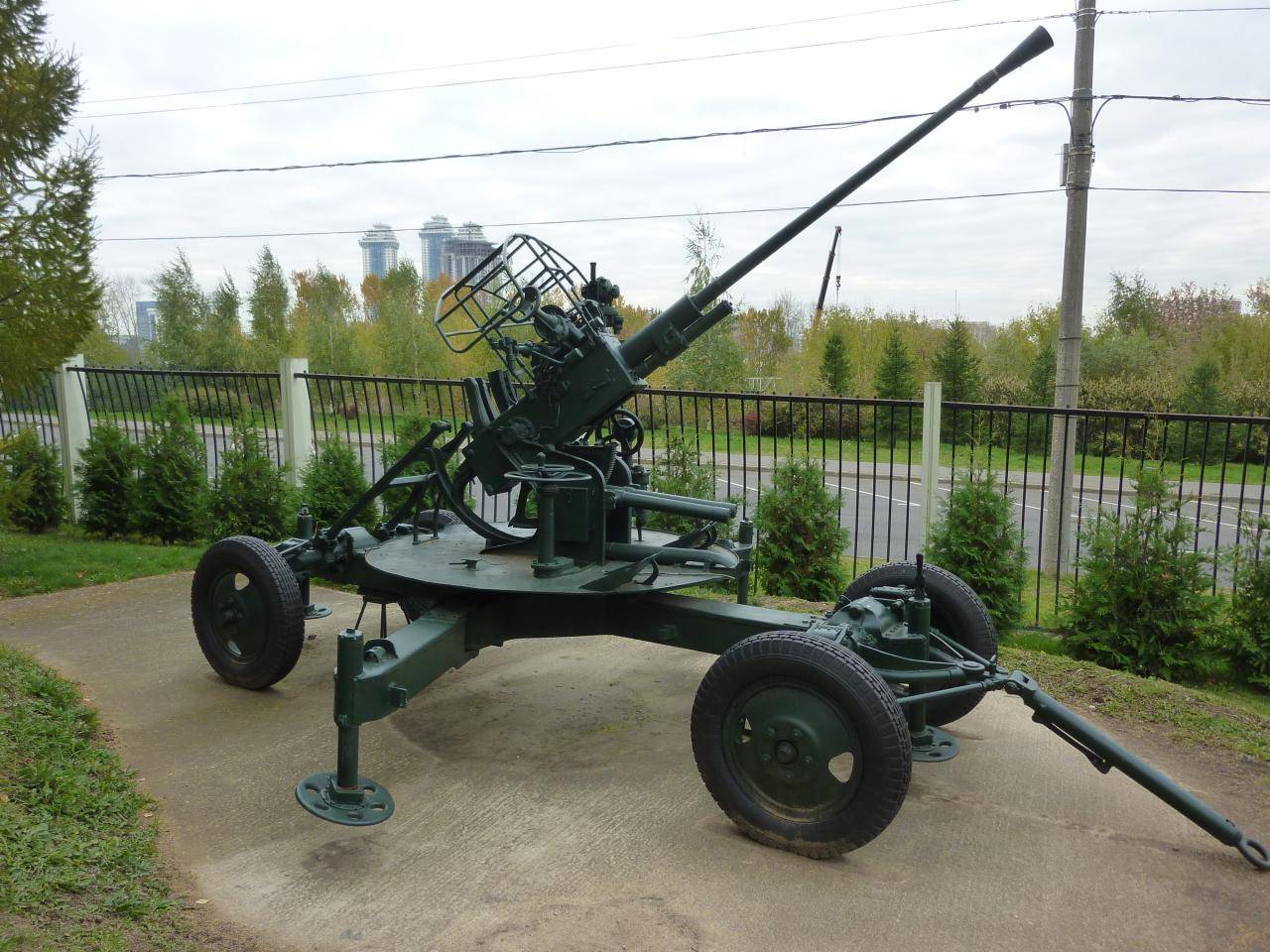37 мм автоматическая зенитная пушка m1939 (61-к) - 37 mm automatic air defense gun m1939 (61-k)