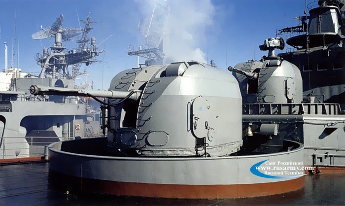Ак-726 — корабельная 76-мм артустановка