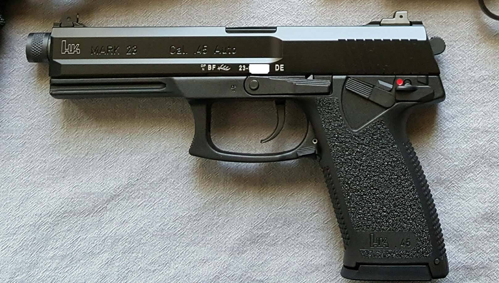 Пистолет Heckler und Koch Mark 23 Model 0 SOCOM Pistol