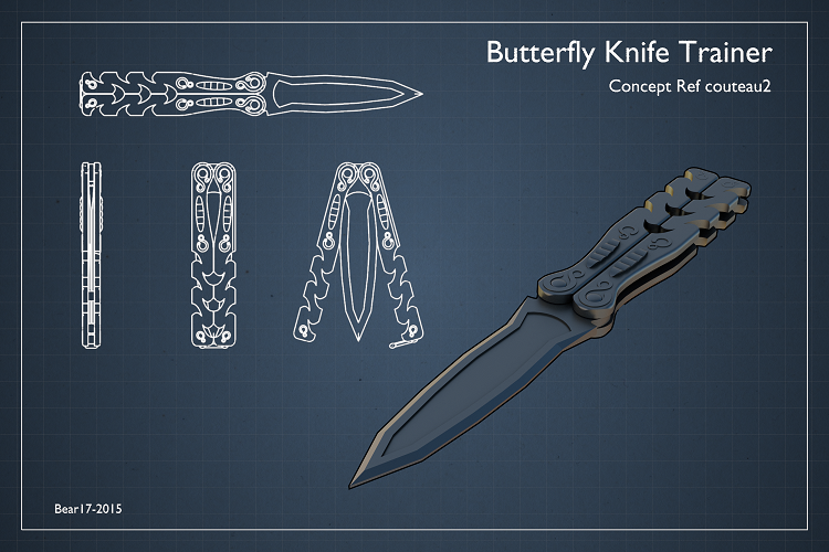 Как правильно сделать нож бабочку? балисонг — нож бабочка: уникальные возможности чертеж ножа бабочки из дерева кс го.
