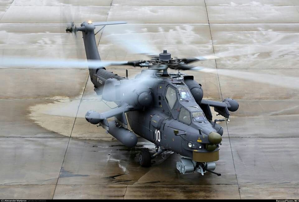Боевой вертолет ми-28 н/n