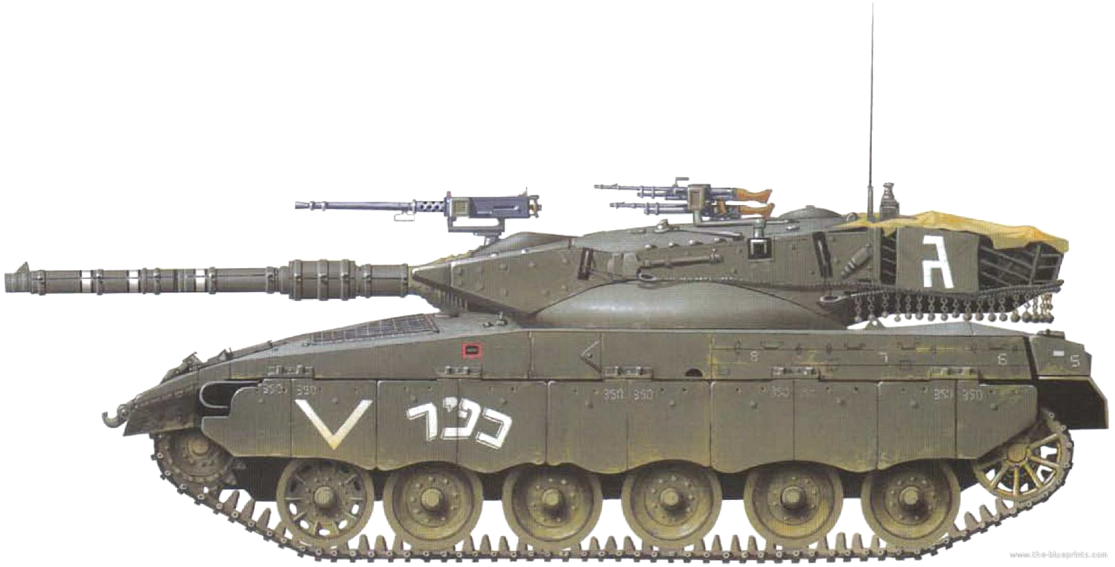 Основной боевой танк Merkava (Израиль)