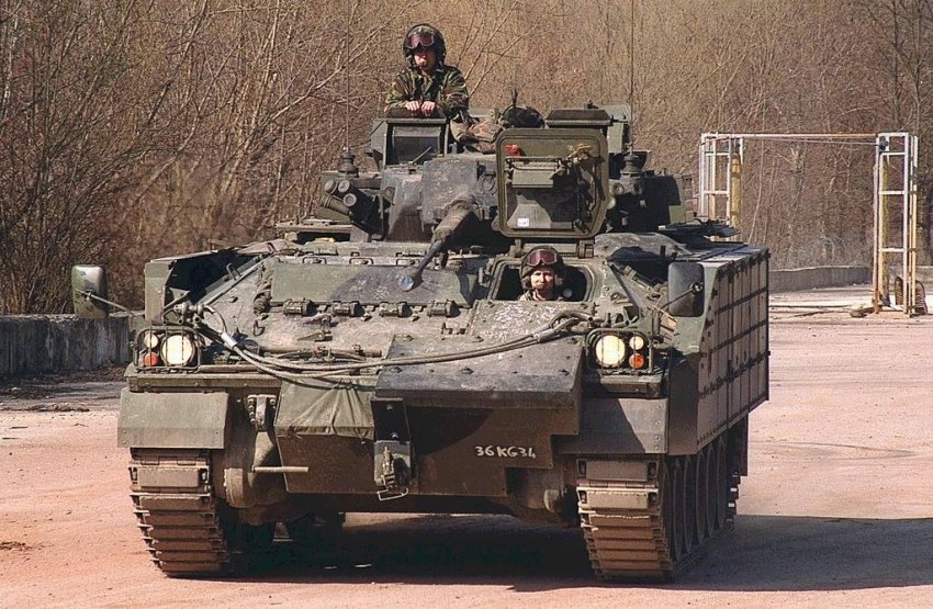 Боевая машина пехоты fv510 warrior (великобритания)
