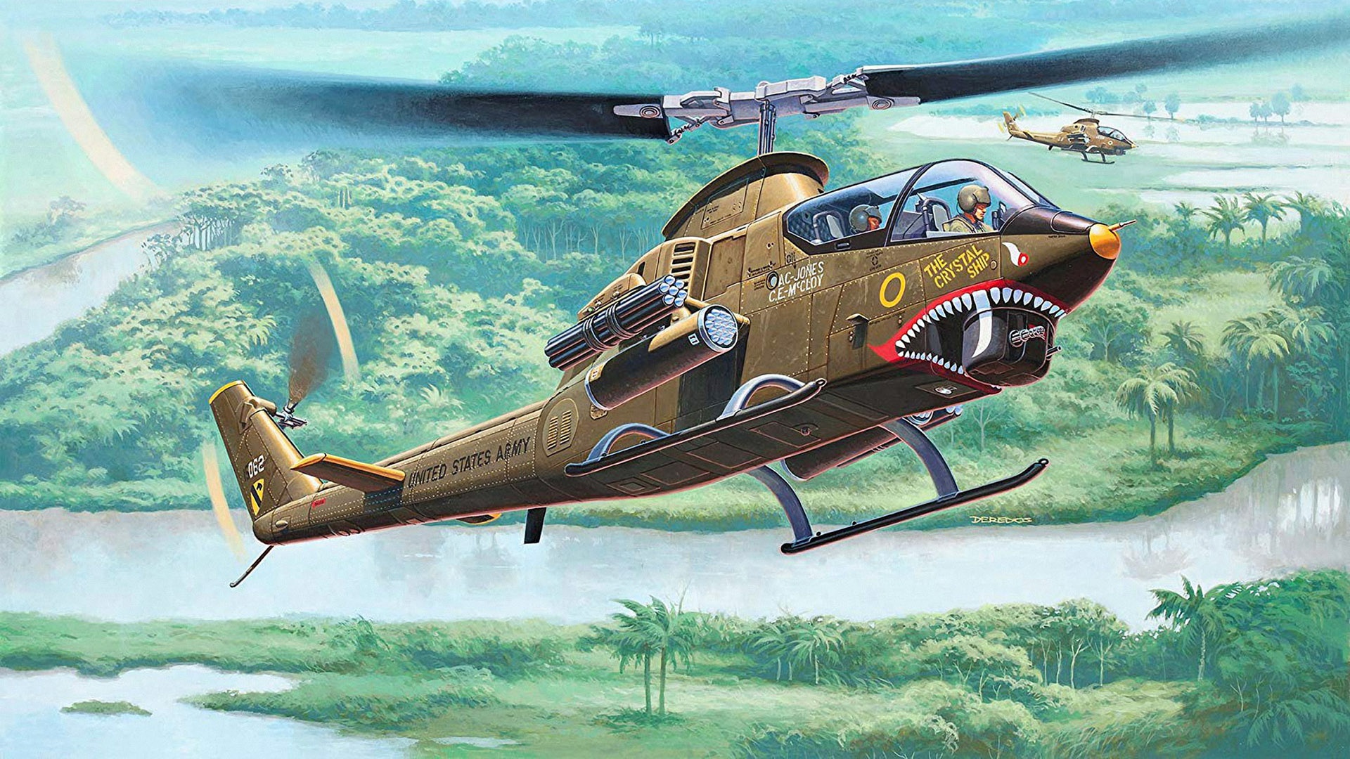 Вертолет ah-1g huey cobra. описание. характеристики. фото.