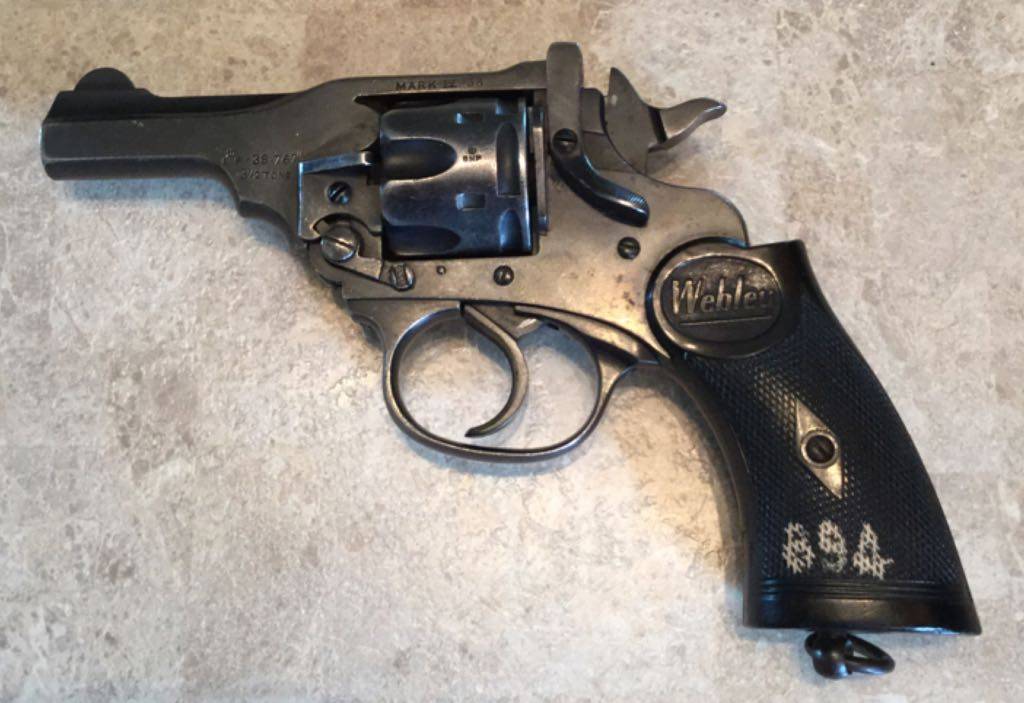 Револьвер webley — википедия (с комментариями)
