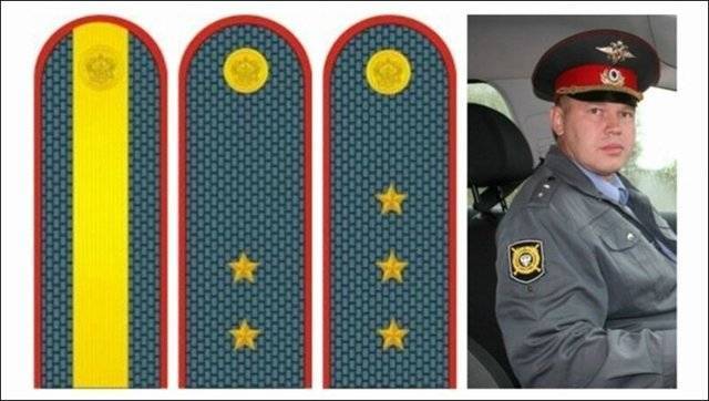 Одна большая звезда на погонах звание мвд. погоны полиции россии – залог четкой иерархии