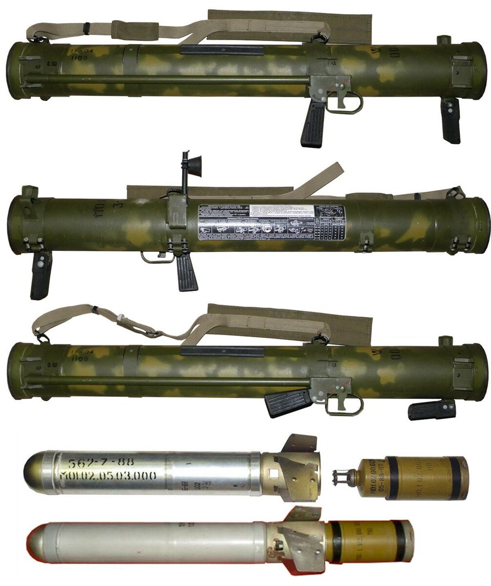 Weaponplace.ru - реактивный пехотный огнемет рпо-а «шмель»