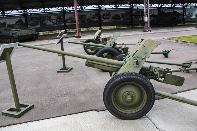 45-мм противотанковая пушка образца 1937 года (53-к) — википедия с видео // wiki 2