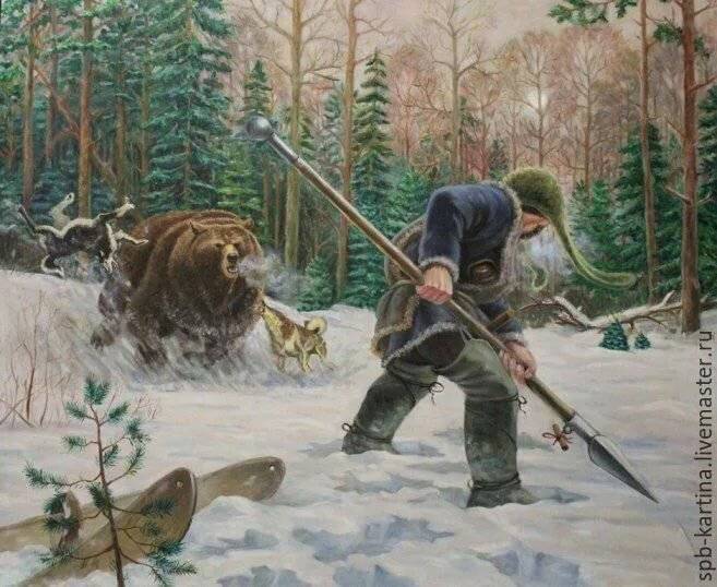 Выбор оружия и патронов для охоты на медведя