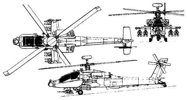 Вертолет boeing ah-64 apache. фото. история. характеристики.
