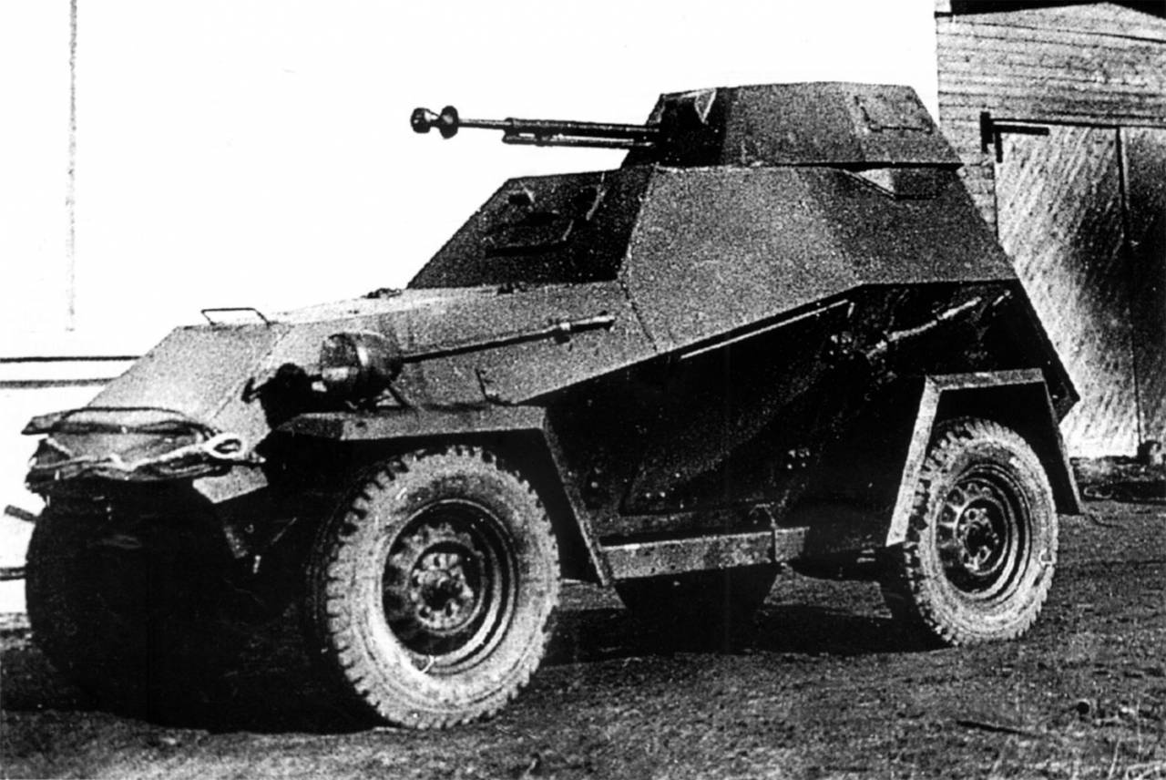 Бронированная машина ба-20 советского производства